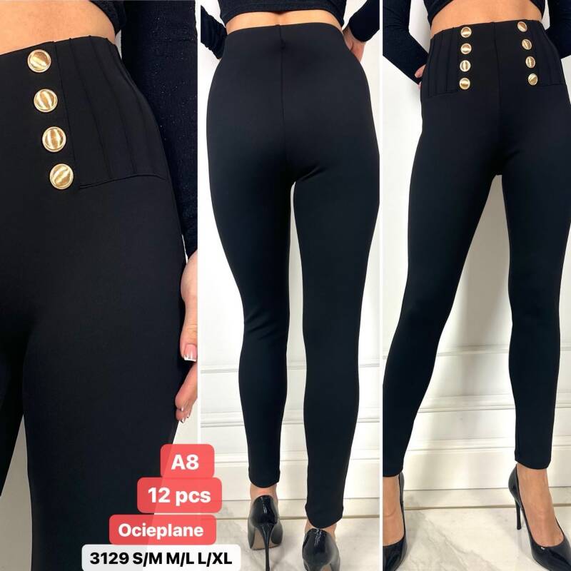 Leginsy damskie Roz S-XL,  Mix Kolor .Paczka 12 szt